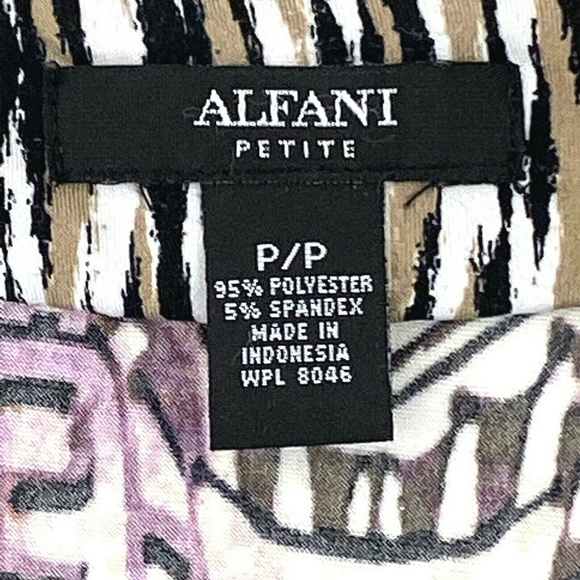 ALFANI Petite P/P Sleeveless V-Neck Tunic Top - Picture 5 of 7